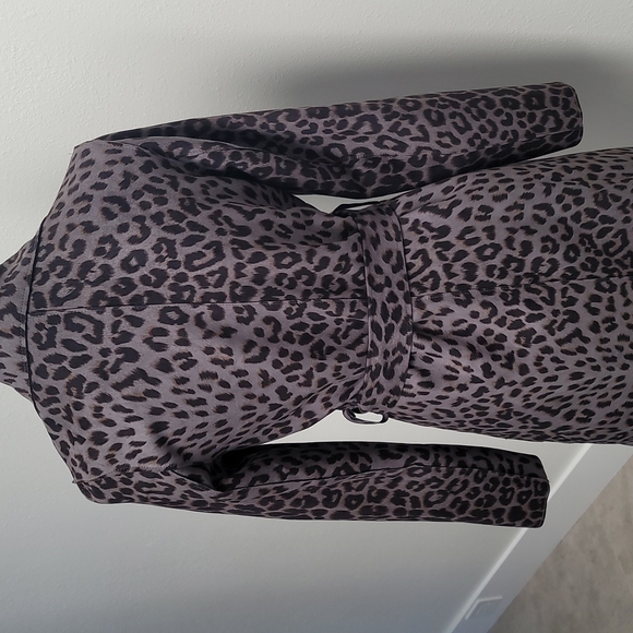 Love Token Faux Suede Leopart Print Jacket - Picture 3 of 7